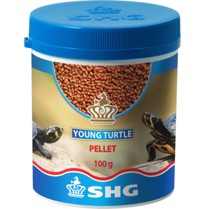 confezione di Young Turtle, mangime per giovani tartarughe d'acqua